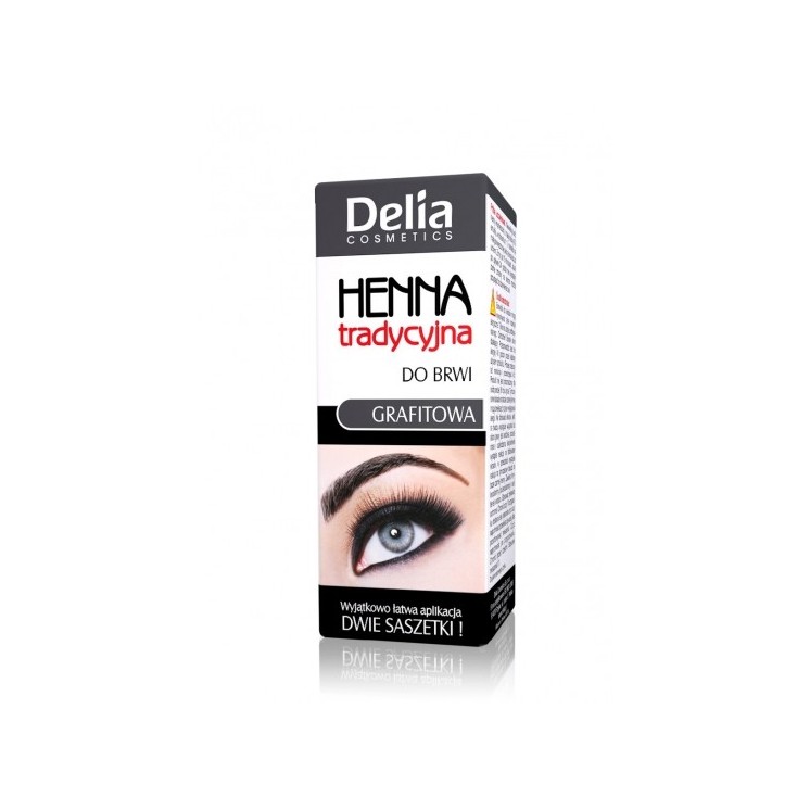 Delia henna do brwi grafitowa mała 2 ml