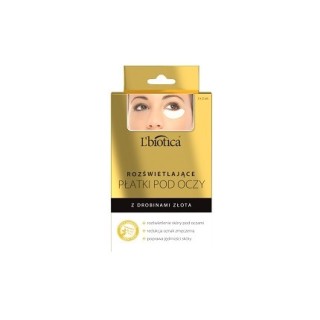 L'biotica Collagen Eye Patches Illuminating mit Goldpartikeln 3x2 Stk.