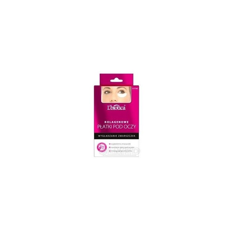 L'biotica Collagen Eye Patches Smoothing Wrinkles 3х2 шт
