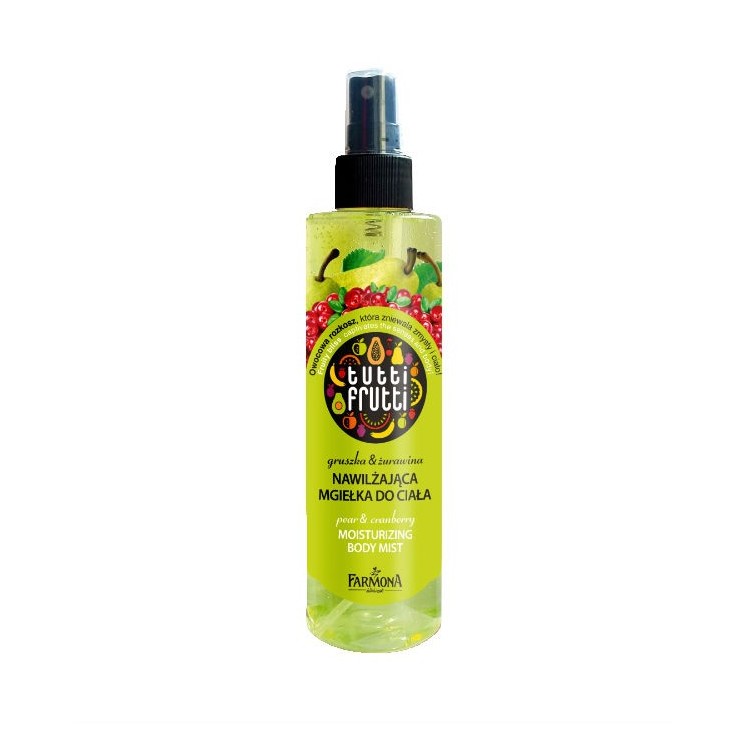 Farmona Tutti Frutti Hydraterende bodymist Peer en Cranberry 200 ml
