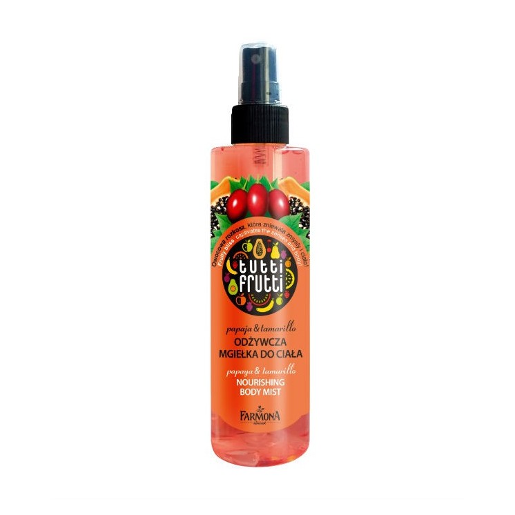 Farmona Tutti Frutti Mgiełka do ciała odżywcza Papaya i Taramarillo 200 ml