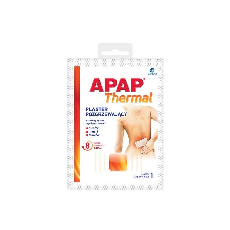 Apap Thermal Plaster rozgrzewający 1 plaster