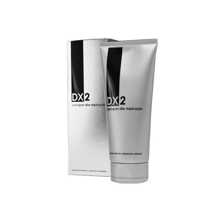 DX2 Szampon do włosów przeciw siwieniu ciemnych włosów dla mężczyzn 150 ml