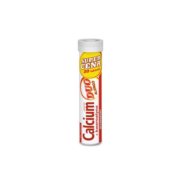 Calcium 300+ Kwecetyna DuoAlegro 20 emulsifying tablets(12-06-2025)