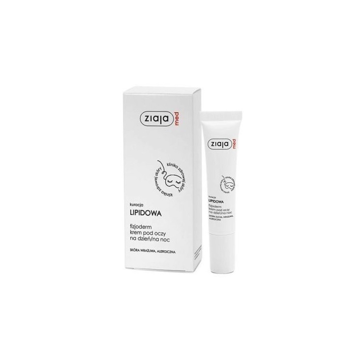 Ziaja Med Kuracja lipidowa Krem pod oczy cera atopowa/alergiczna 15 ml