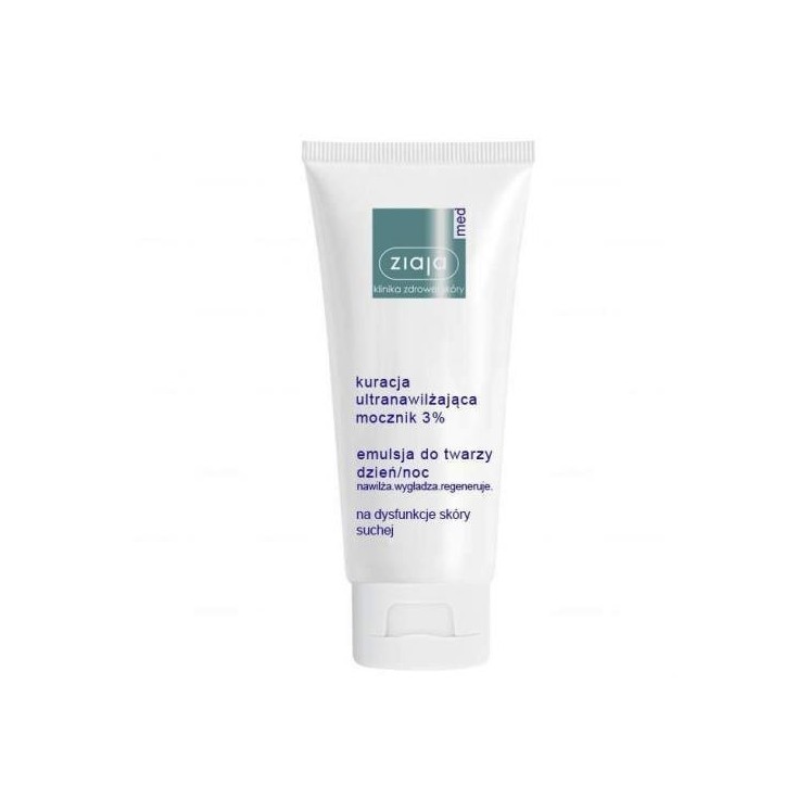 Ziaja Med Ultra-hydraterende behandeling Gezichtsemulsie met ureum 3% ultra-hydraterende behandeling voor zeer droge huid 50 ml
