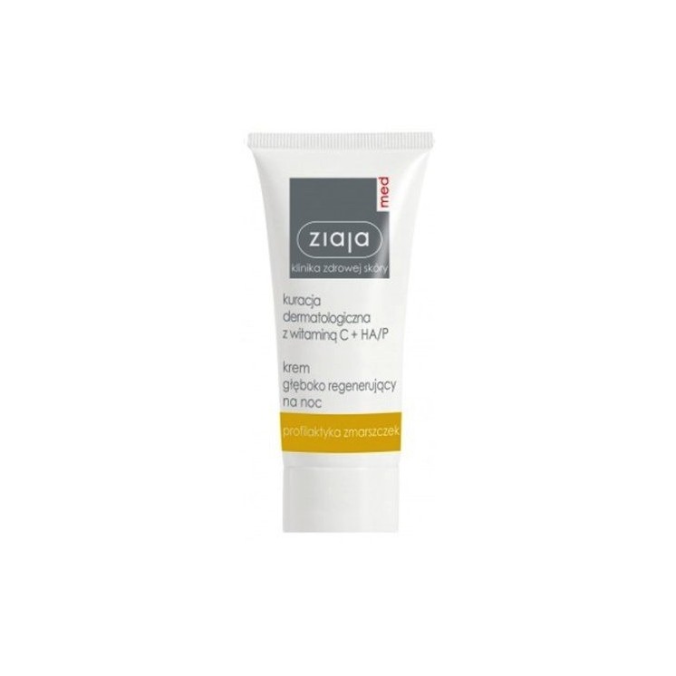 Ziaja Med with vitamin C Deeply regenerating face cream for the night 50 ml