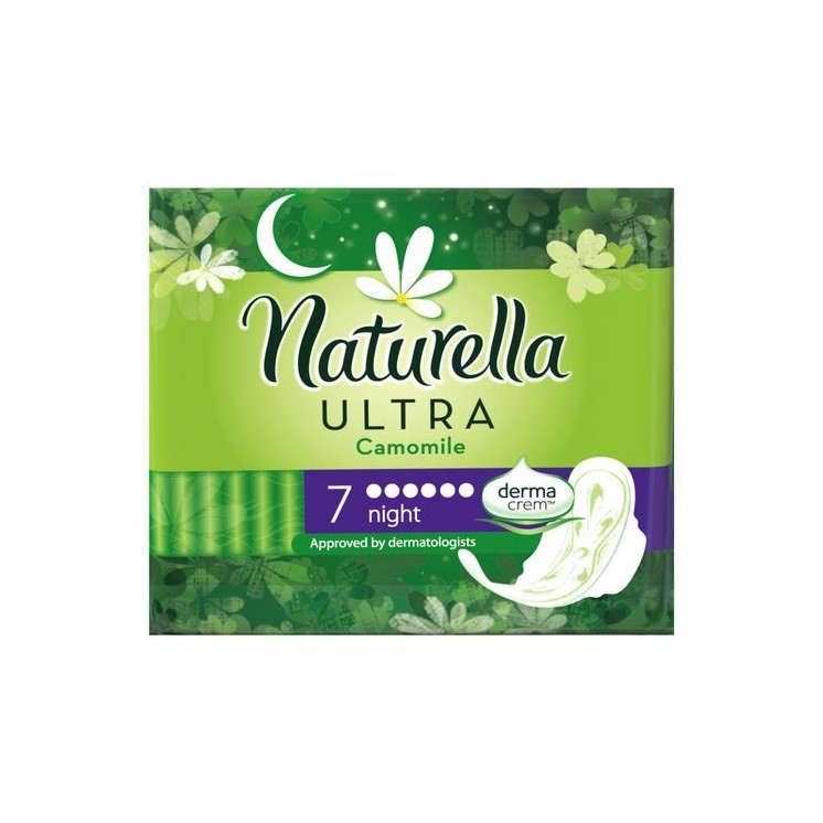 Naturella Podpaski Ultra Night 7 sztuk