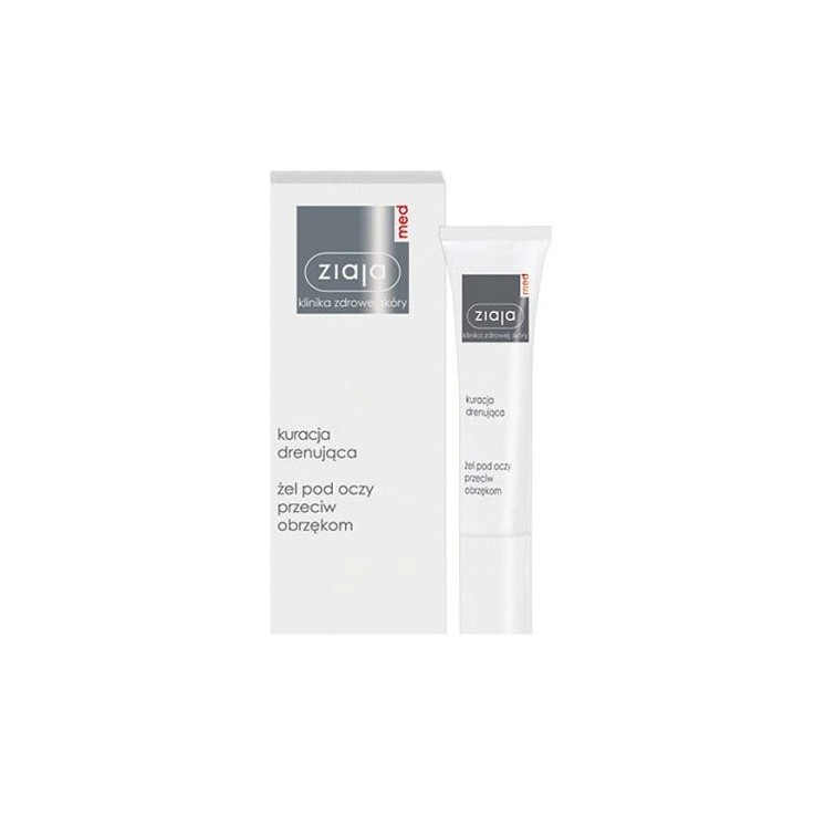 Ziaja Med Drainage behandeling Ooggel tegen wallen 15 ml