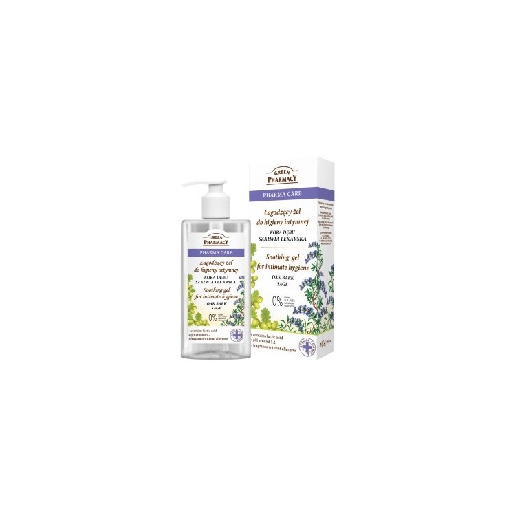 Green Pharmacy Гель для інтимної гігієни Кора дуба і шавлія 300 мл