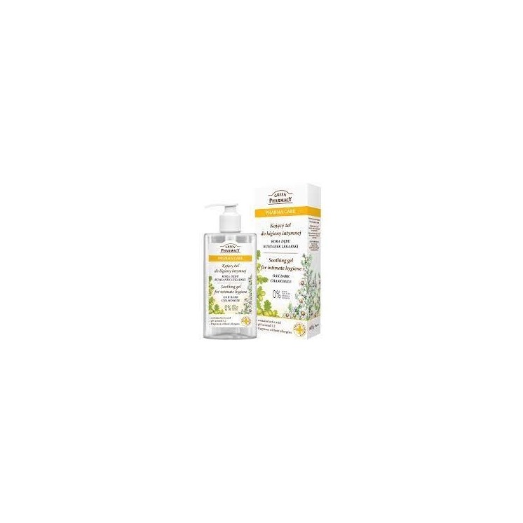 Green Pharmacy Żel do higieny intymnej Kora dębu i Rumianek lekarski 300 ml