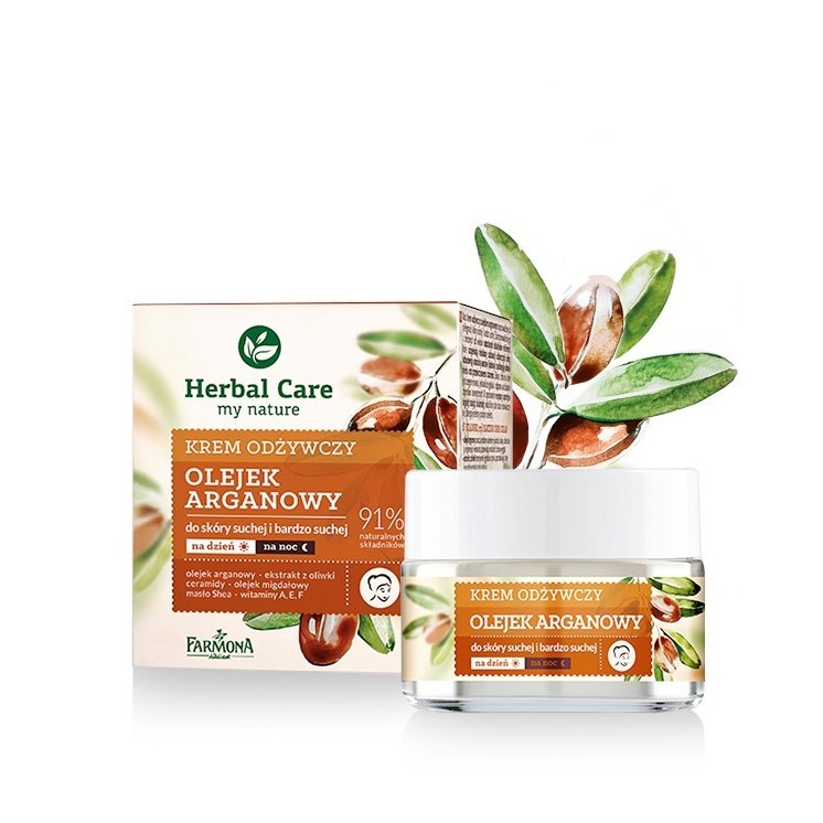 Живильний крем Farmona Herbal Care Арганова олія 50 мл