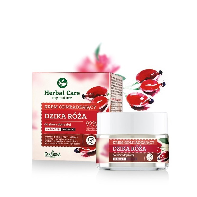 Farmona Herbal Care Rejuvenating Cream Wild Rose 50 ml
