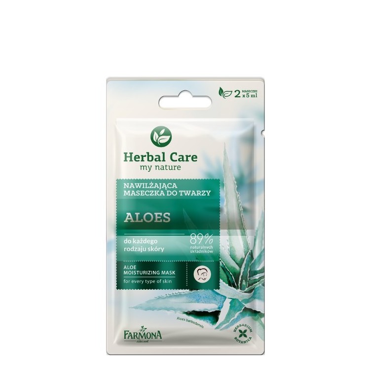 Farmona Herbal Care Maseczka Nwilżająca Aloes 2x5 ml