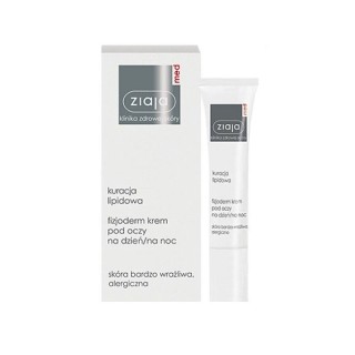 Ziaja Med Lipid treatment physioderm eye cream for sensitive skin day and night 15 ml