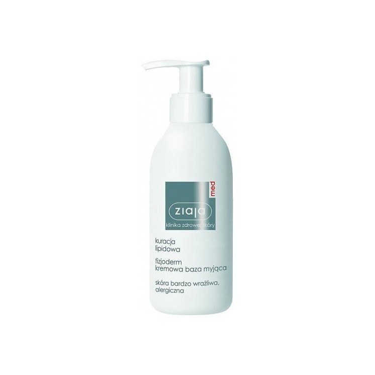 Ziaja Med Lipid treatment fysioderm wasbasis voor gezicht en lichaam zeer gevoelige huid 400 ml