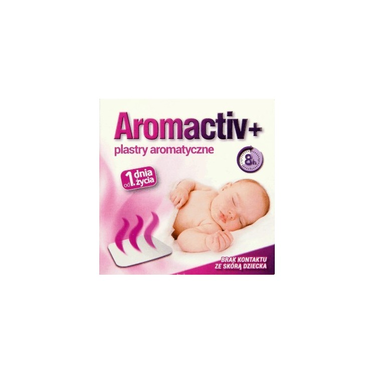 Aromactiv+ Plastry od 1 dnia życia 5 sztuk