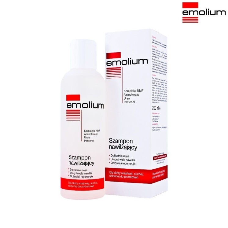 Emolium Dermocare Зволожуючий шампунь для волосся з 1 місяця 200 мл
