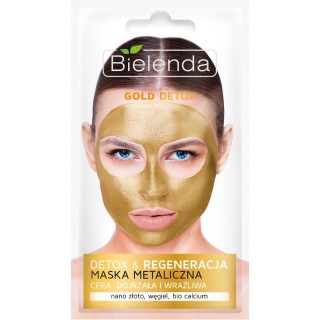 Bielenda GOLD DETOX Detoxifying mask for mature and sensitive skin 8 g