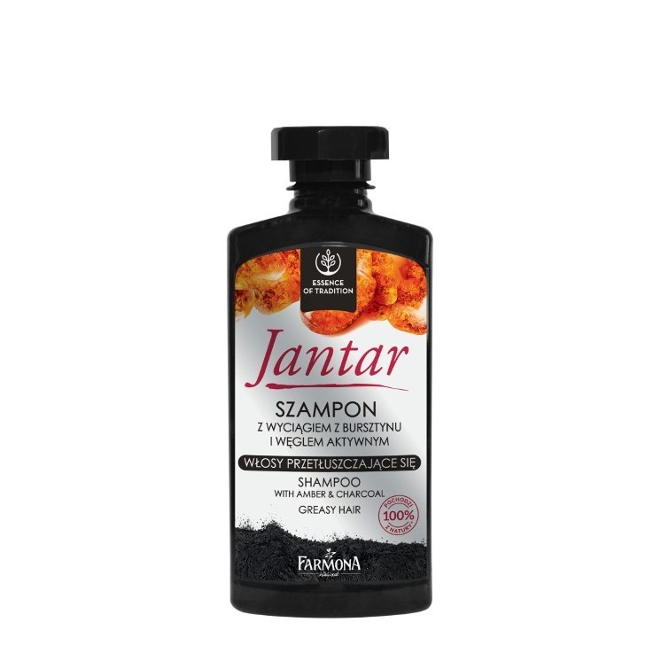 Farmona Jantar Shampoo for oily hair with amber extract and activated carbon 330 ml