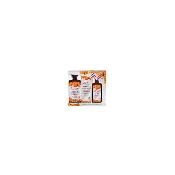 Farmona Jantar Set for Damaged Hair Hair Shampoo 330 ml + Hair Conditioner 100 ml + Hair Mist 200