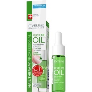 Eveline Perfumed Cuticle and Nail Oil Perfume Oil Green Paradise 12 ml Eveline Perfumed Cuticle and Nail Oil Perfume Oil Green Paradise 12 ml