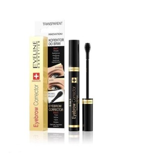 Коректор для брів Eveline 5 в 1 прозорий 9 мл