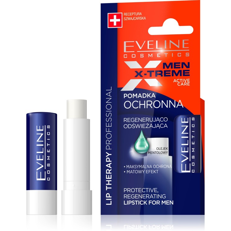 Eveline Lip Therapy Men X-treme захисна помада для чоловіків 4 г