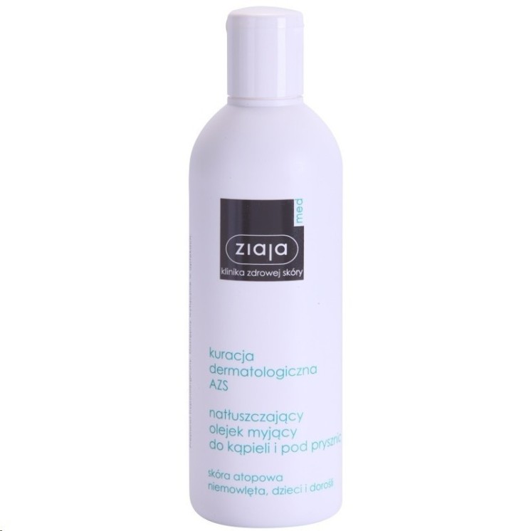 Ziaja Med atopowa Kuracja dermatologicza natłuszczający olejek do ciała myjący 270 ml