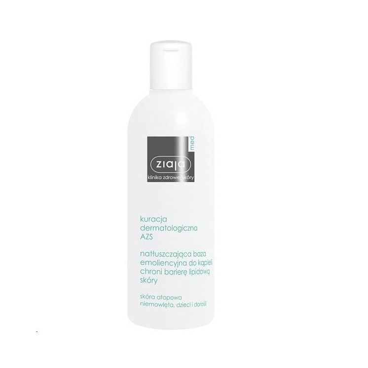 Ziaja Med atopowa Kuracja dermatologiczna natłuszczająca baza emoliencyjna do kąpieli 270 ml