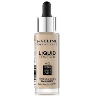 Eveline Liquid Control Foundation in Dropper /005/ Ivory 32 мл