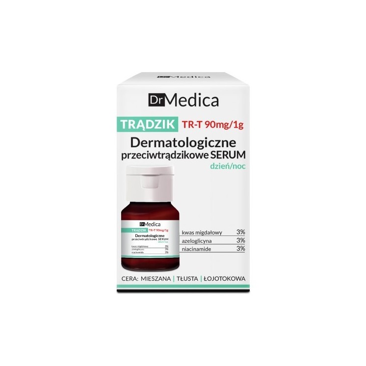 Bielenda Dr Medica Trądzik Dermatologiczne przeciwtrądzikowe Serum dzień/noc 30 ml