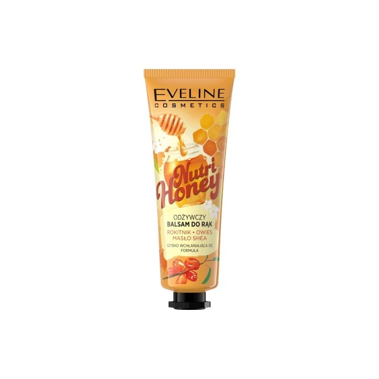 Eveline Nutri Honey Voedende Handbalsem Duindoorn + Haver + Shea Butter 50 ml