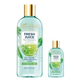 Bielenda FRESH JUICE Детоксикуючий міцелярний флюїд ЛАЙМ 500 мл