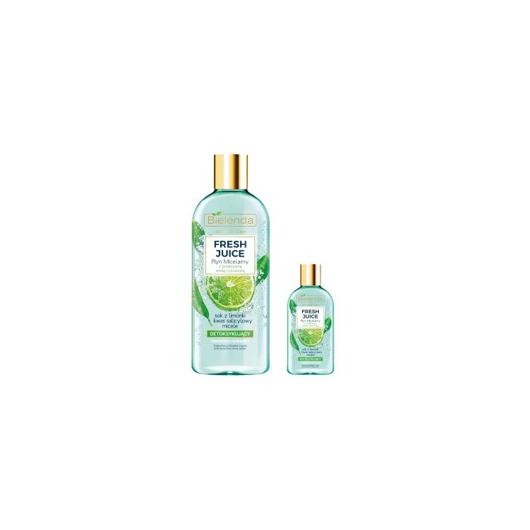 Bielenda FRESH JUICE Detoksykujący płyn micelarny LIMONKA 500 ml