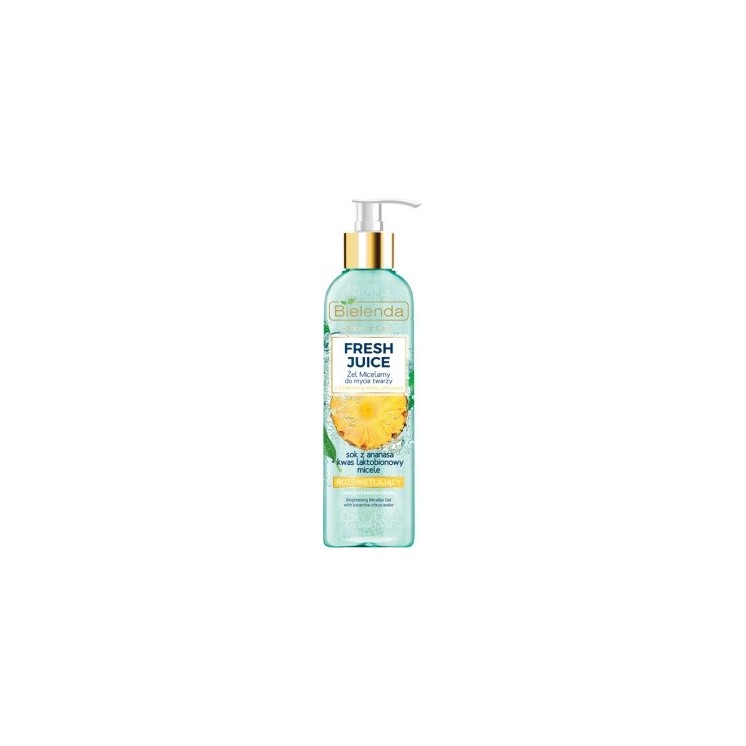 Bielenda FRESH JUICE verhelderende micellaire gezichtswasgel Ananas 190 g