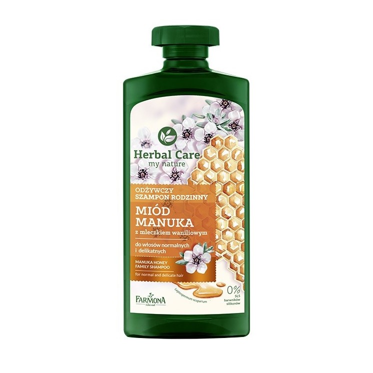 Farmona Herbal Care Szampon do włosów Miód Manuka 500 ml