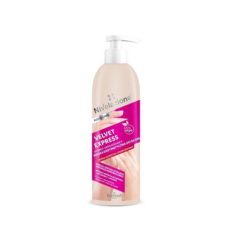 Farmona Nivelazione Korneo-odmładzająca maska enzymatyczna do dłoni VELVET EXPRESS 200 ml
