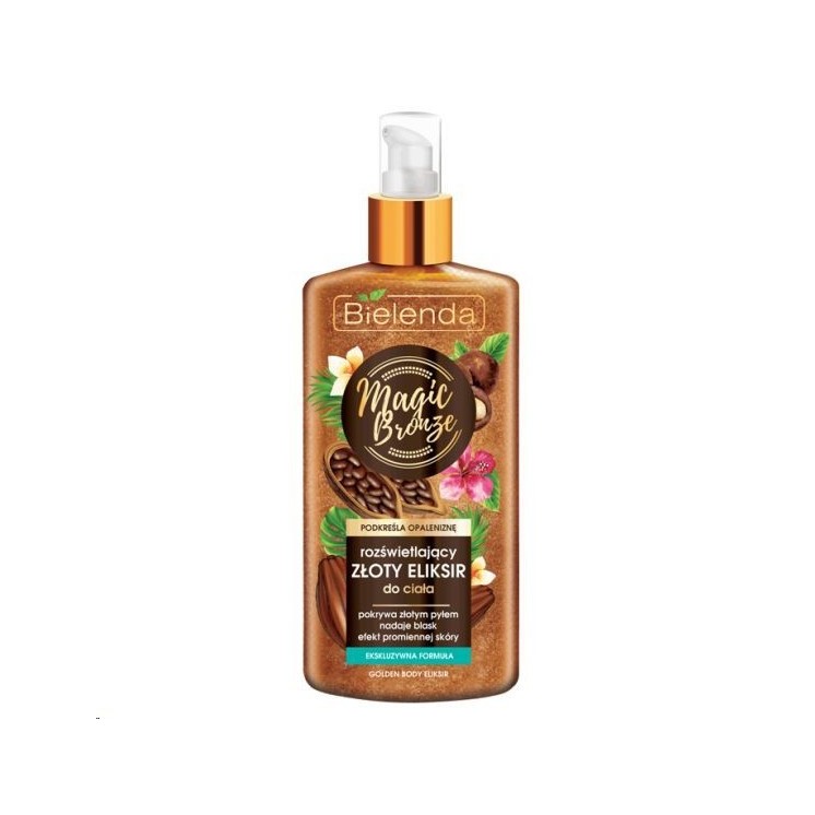 Bielenda MAGIC BRONZE Rozświetlający złoty Eliksir do ciała 150 ml