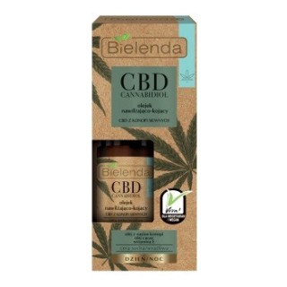 Bielenda CBD Cannabidiol Moisturizing and soothing CBD hemp oil for dry/sensitive skin 15 ml