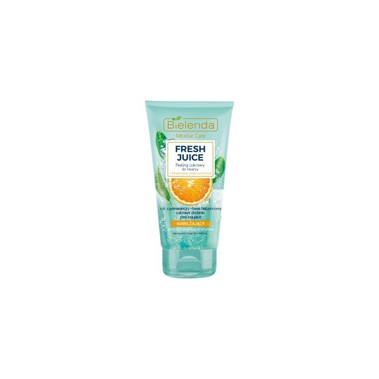 Bielenda FRESH JUICE nawilżający Peeling cukrowy do twarzy Pomarańcza 150 g