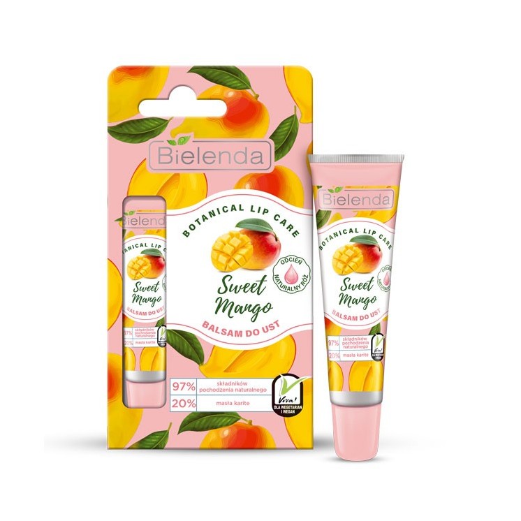 Бальзам для губ Bielenda BOTANICAL LIP CARE Sweet Mango 10 г