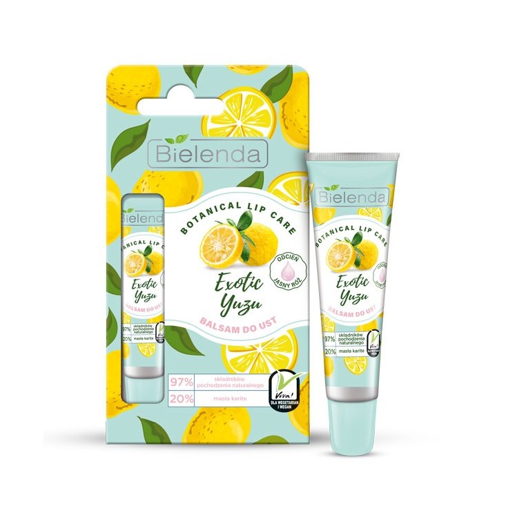 Бальзам для губ Bielenda Botanical Lp Care Exotic Yuzu 10 г