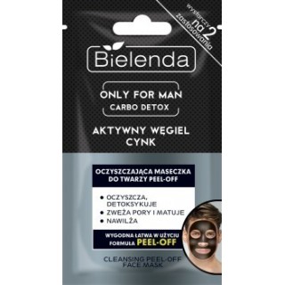 Bielenda ONLY FOR MAN Очищаюча маска для обличчя PEEL-OFF 2x5 г