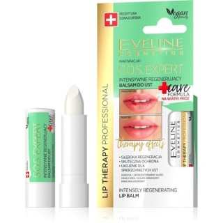 Eveline Lip Therapy SOS EXPERT відновлюючий бальзам для губ від морозу та вітру 4 г