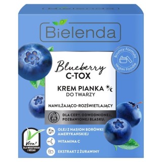 Bielenda Blueberry C-Tox Krem-pianka do twarzy 40 ml Bielenda Blueberry C-Tox Krem-pianka do twarzy 40 ml