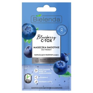 Bielenda Blueberry C-Tox Maseczka smoothie do twarzy 8 g Bielenda Blueberry C-Tox Maseczka smoothie do twarzy 8 g