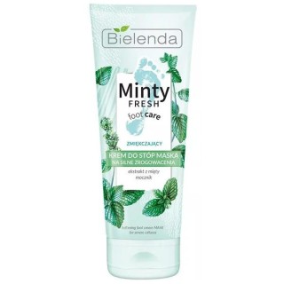 Bielenda MINTY FRESH FOOT CARE Voetcreme-masker voor sterk eelt 100 ml