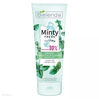 Bielenda MINTY FRESH FOOT CARE Крем для ніг від стійких мозолів і тріщин на п'ятах з сечовиною 75 мл