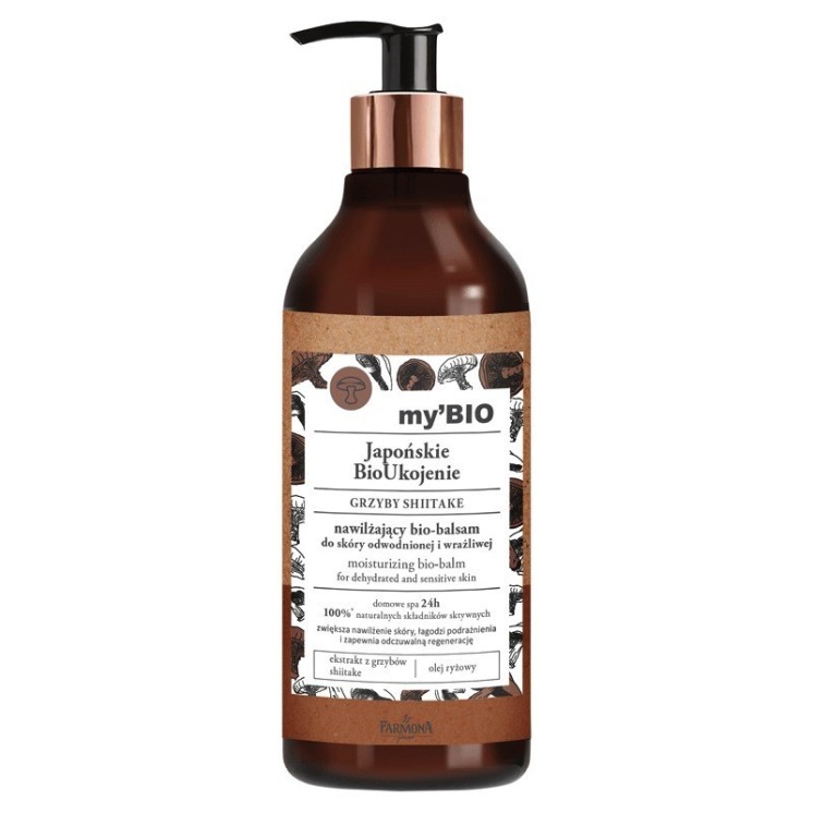 Farmona my' BIO Japanese BioUkojenie Shitake Mushrooms зволожуючий бальзам для зневоднених виразок 400 мл